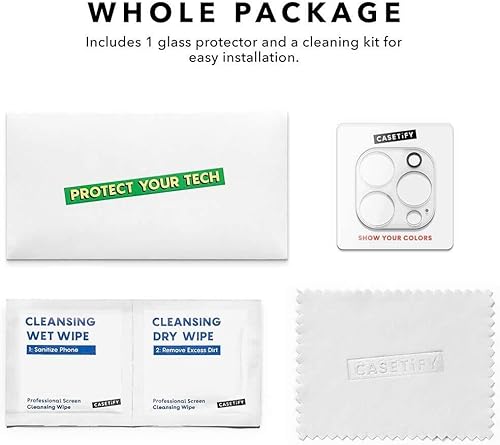 Miniatura 5 de CASETiFY Protector de pantalla para iPhone 13 Pro Max anti luz azul vidrio templado