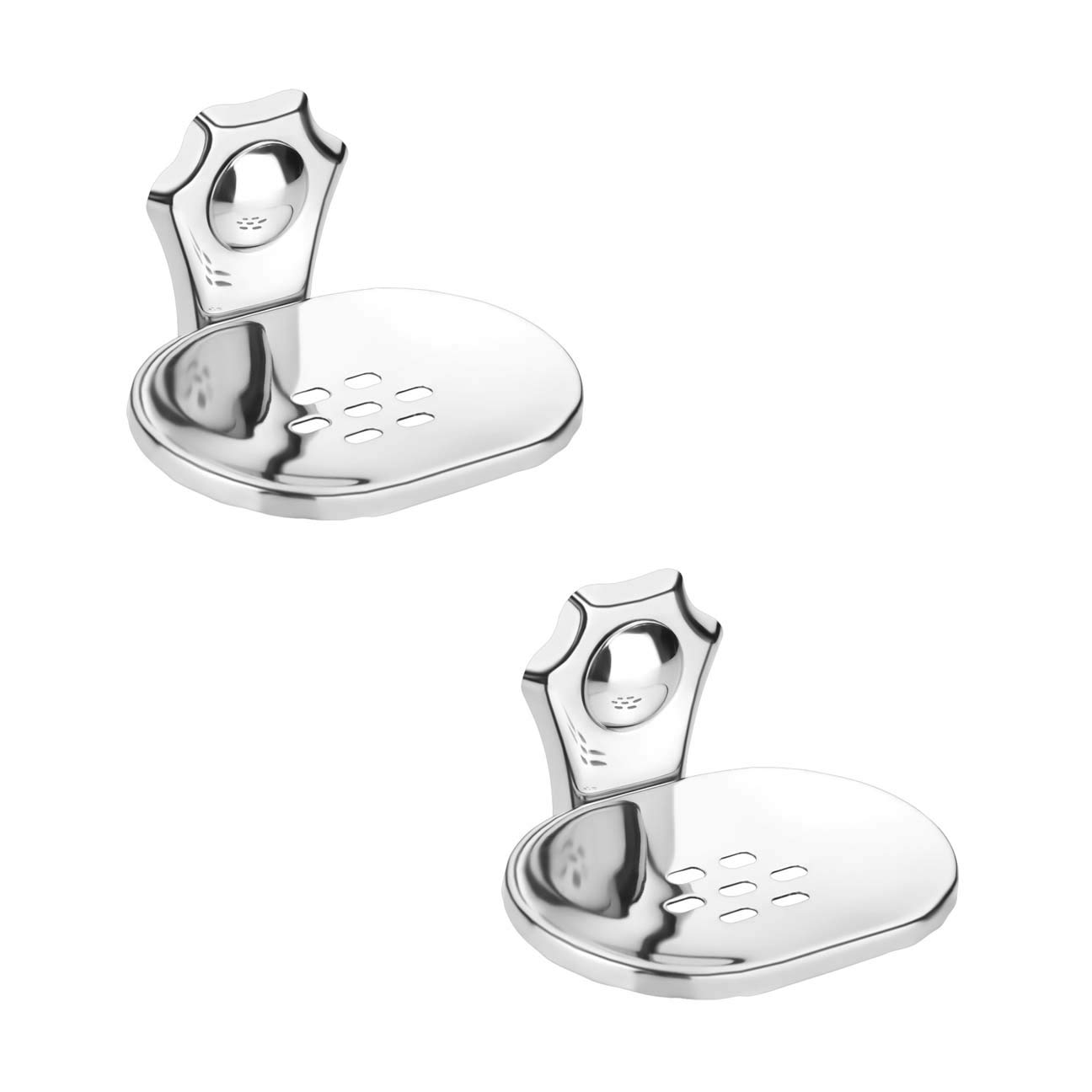 ISTAR Enterprise Stainless Steel Soap Holder/Soap Dish/Bathroom Soap Stand/Bathroom Accessories Silver (Pack of 2) (B084KSZDPN) Amazon Price History, Amazon Price Tracker