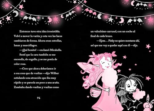 Isadora Moon Va Al Parque de Atracciones / Isadora Moon Goes to the Fair: ¡Un libro mágico con purpu