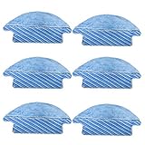 simuke 6 paños, para Cecotec Consumibles para Congas Serie 3090 Robot (con 6 Velcro Gratis)