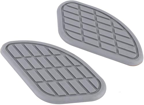 Miniatura 7 de Protector de combustible, 1 par de calcomanías universales de agarre de rodilla para motocicleta, protector de almohadilla de tracción de