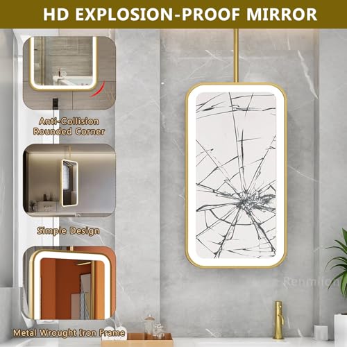 Miroir mural de qualité supérieure 50x60 cm pour chambre - 4