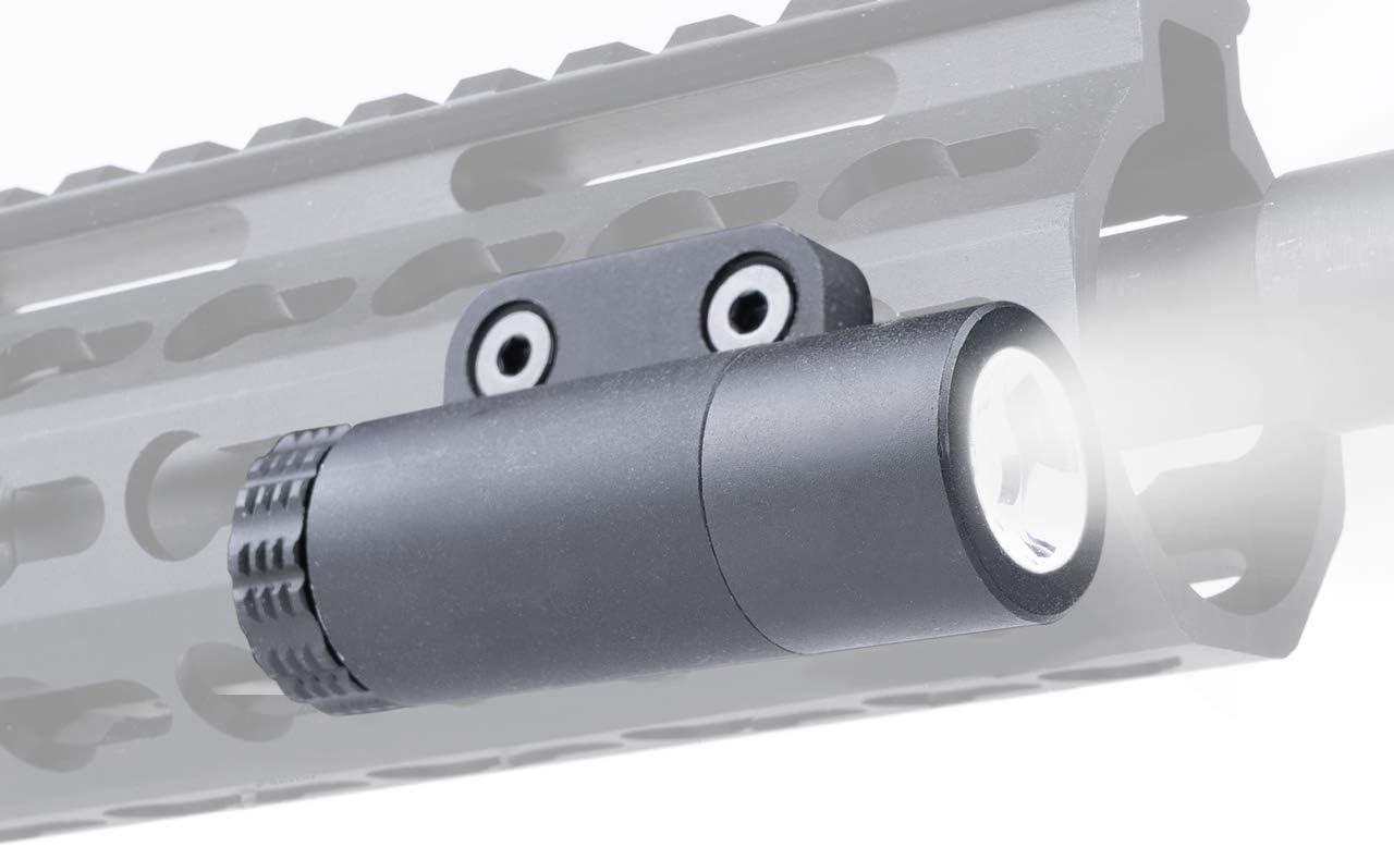 Monstrum F50 100 Lumens Keymod Flashlight with Detachable Remote Pressure Switch