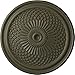 Ekena Millwork CM22TNWHF Trinity Ceiling Medallion, 22"OD x 1 3/4"P (Fits Canopies up to 3"), Hand-Painted Witch Hazel