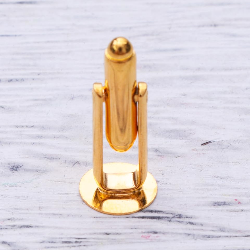 Set de 20 Mancuernas de Metal Redondas estilo Francés para Hombre miniatura 6