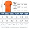 Zengjo Sports T Shirt for Men Quick Dry Short Sleeve(Black,XXL) #3