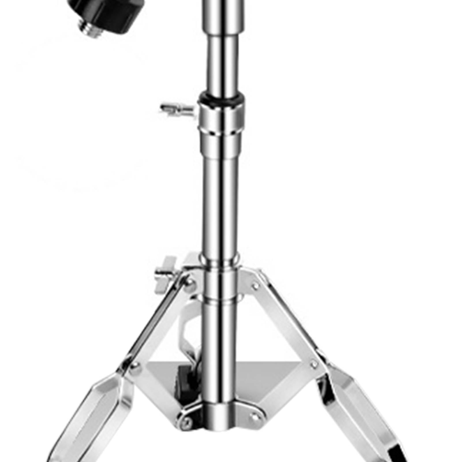 Tyenaza Snare-Drum-Ständer, Universeller Verstellbarer Übungs-Pad-Halter aus Kohlenstoffstahl Für Snare-Drum-Anfänger(Snare Drum Stand)