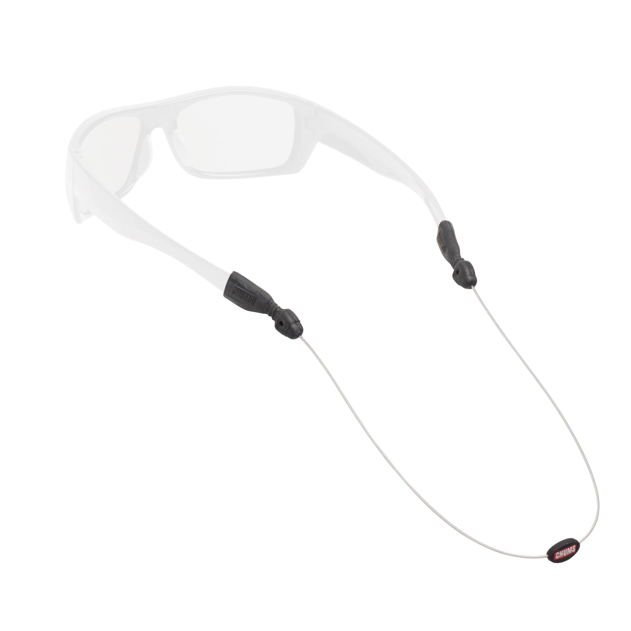 Chums Orbiter Eyewear Retainer - Lightweight Stainless Steel Cable Glasses Strap