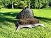 NATUHYZ Outdoor Home Porch Garden Farmhouse All Weather Adorable Simple Fashion Hedgehog Design Rustic Cast Iron Shoe Brush Medium Size for Home Porch Garden Farmhouse All Weathe