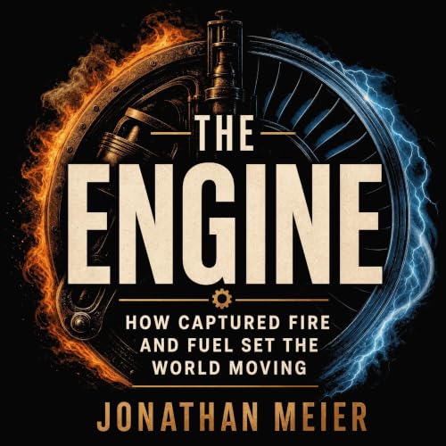 『The Engine: How Captured Fire and Fuel Set the World Moving』のカバーアート