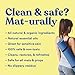 ASUTRA Yoga Mat Cleaner Spray (Fresh & Unscented), 4 fl oz - No Slippery Residue, Deep-Cleansing for Fitness Gear & Gym Equipment, Microfiber Towel Included