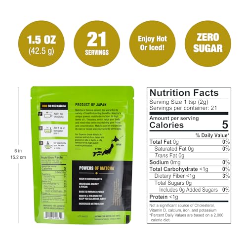 image for Tiesta Tea - Superior Matcha | Superior Grade Japanese Matcha Powder |