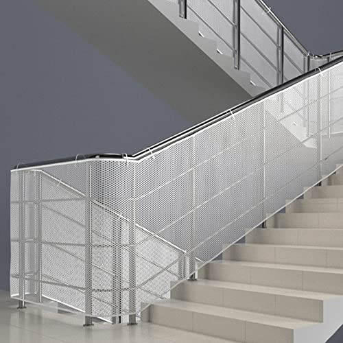 Cat Netting Balcony cat net Balcony Cat Anti-Fall Netting Pet Balcony Mesh Fence Net Child Safety Screen Protection Crib Mesh for Pets Baby (2.5 x10 ft)