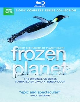Blu-ray Frozen Planet 3-Disc Complete Series Collection Blu-Ray Disc Book