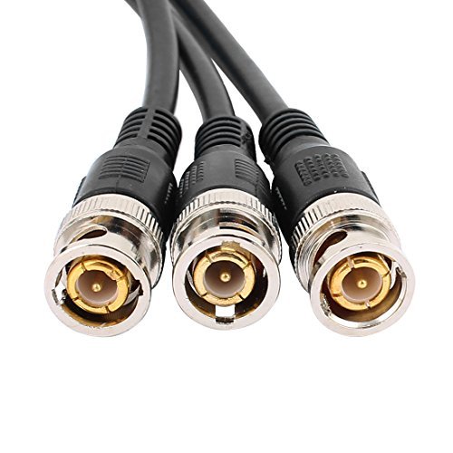 Cavo Adattatore BNC Maschio-Maschio/Femmina a Doppia Testa, Connettore Video di Prolunga, Cavo Pigtail per Accessori Telecamere CCTV 0.5m-3 metri  13