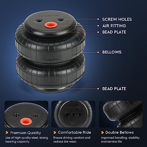 Aeagle AEABS004-S095 Rear Air Spring Bags Suspension Kit thumb #1