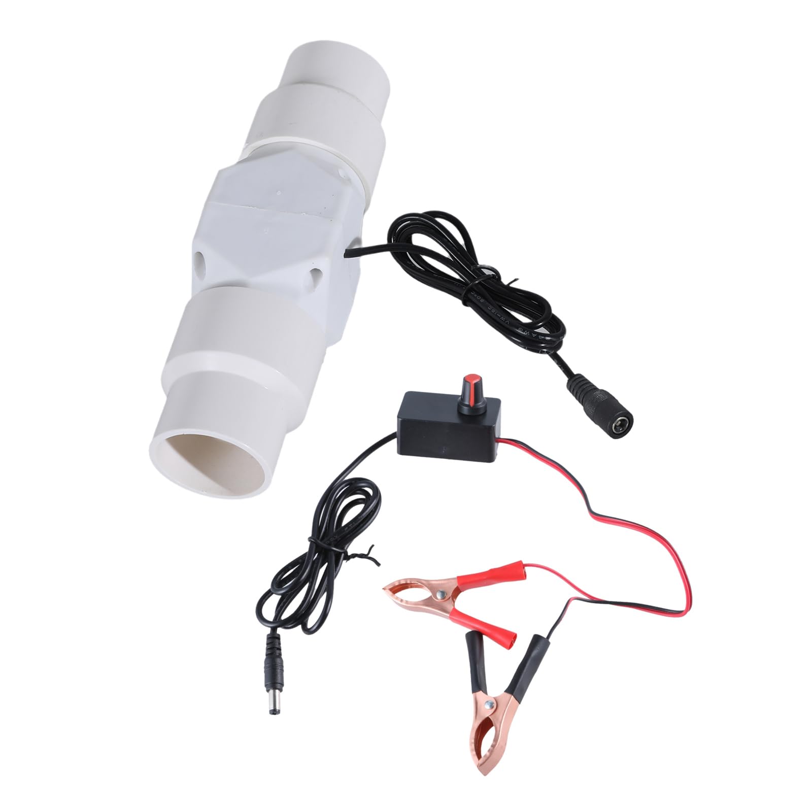 Tsophreniq 40Mm 12V Extractor Fan Low Noise Inline Duct Hydroponic Air Blower Exhaust For Home Bathroom Grow Room Ventilation Vent