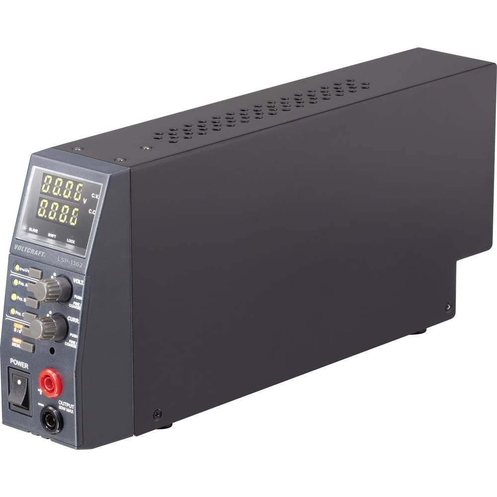 Alimentation de Laboratoire réglable VOLTCRAFT LSP-1362 0.5-36 V 5 A (Max.) 80 W Auto-Range, Fonction maître/esclav