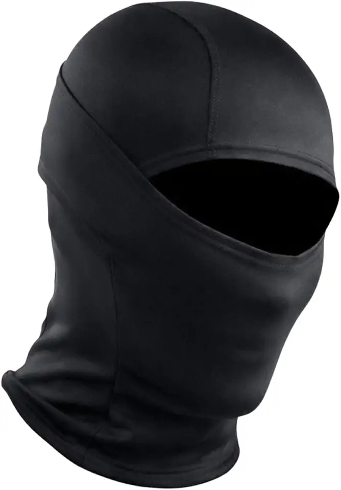 Touca Ninja Balaclava térmica Unissex Com Forro Peluciado Proteção Uv
