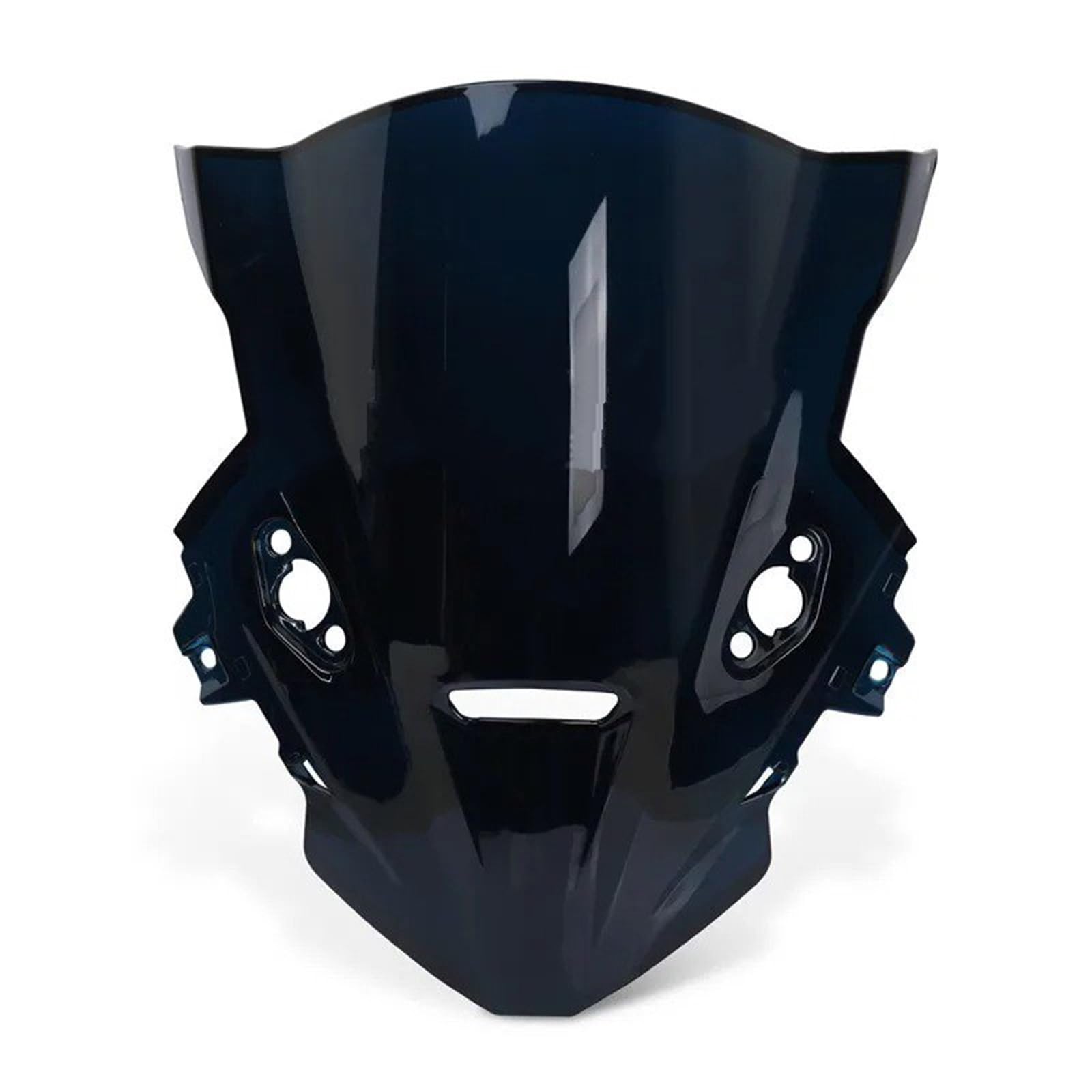 Motocicletas Parabrisas para CFMOTO 675SR 675SR-R 675 SR para SRR Accesorios Motocicleta Parabrisas Deflectores Viento Pantalla Doble Burbuja(Black)