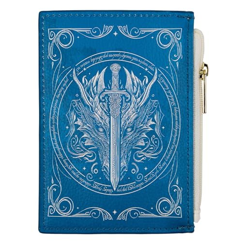 Book Themed Coin Purse for Book Lovers - Ideal Literary Gifts for Book Club, Readers, Authors & Bookworms - Coin Pouch Wallet for Women by Well Read (The Dragon Sword Chronicles, One Size)