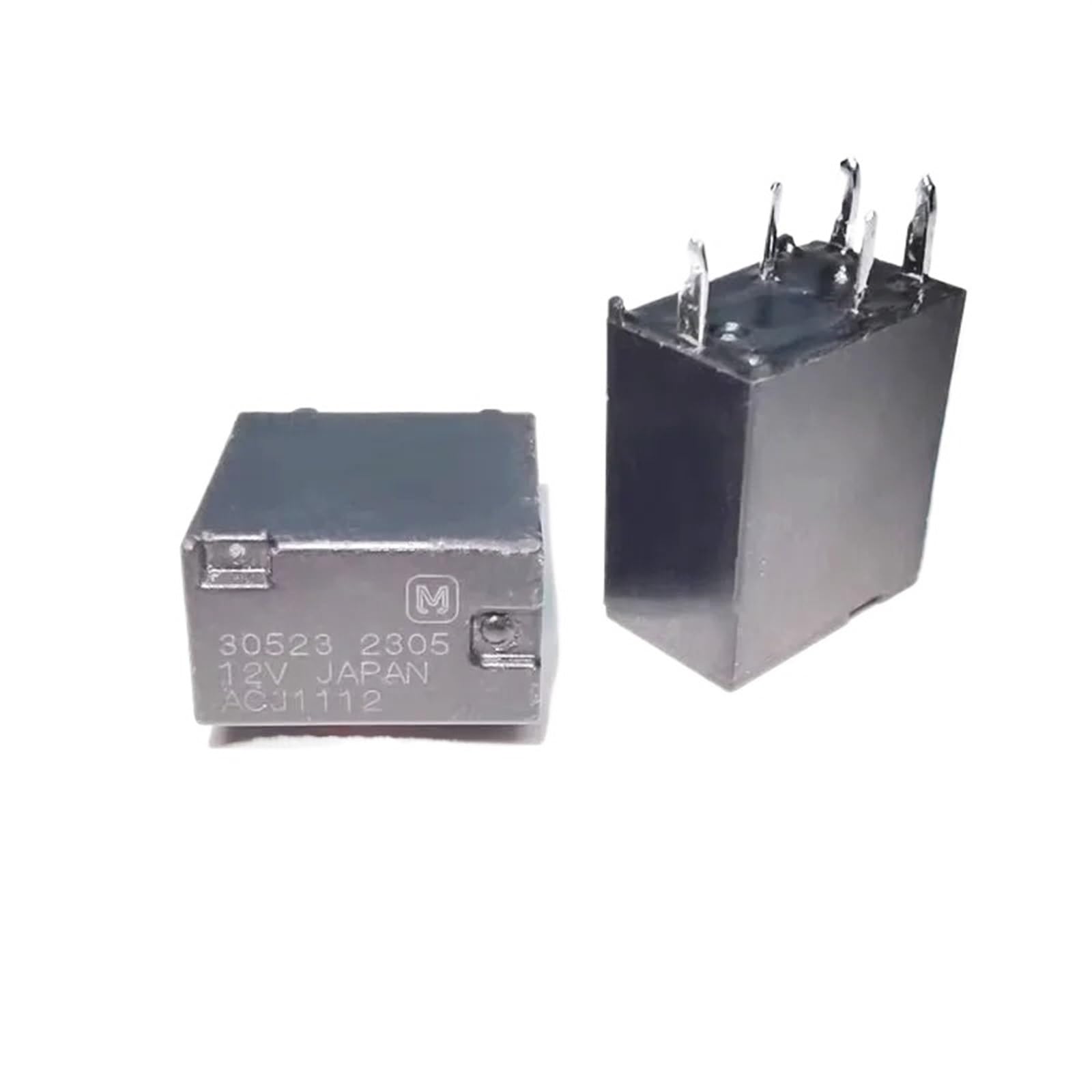 1PCS 2PCS 5PCS ACJ1112 ACJ1212 12V control central del automóvil conversión de grupo de 5 pines relé electromagnético de CC(2PCS ACJ1112)
