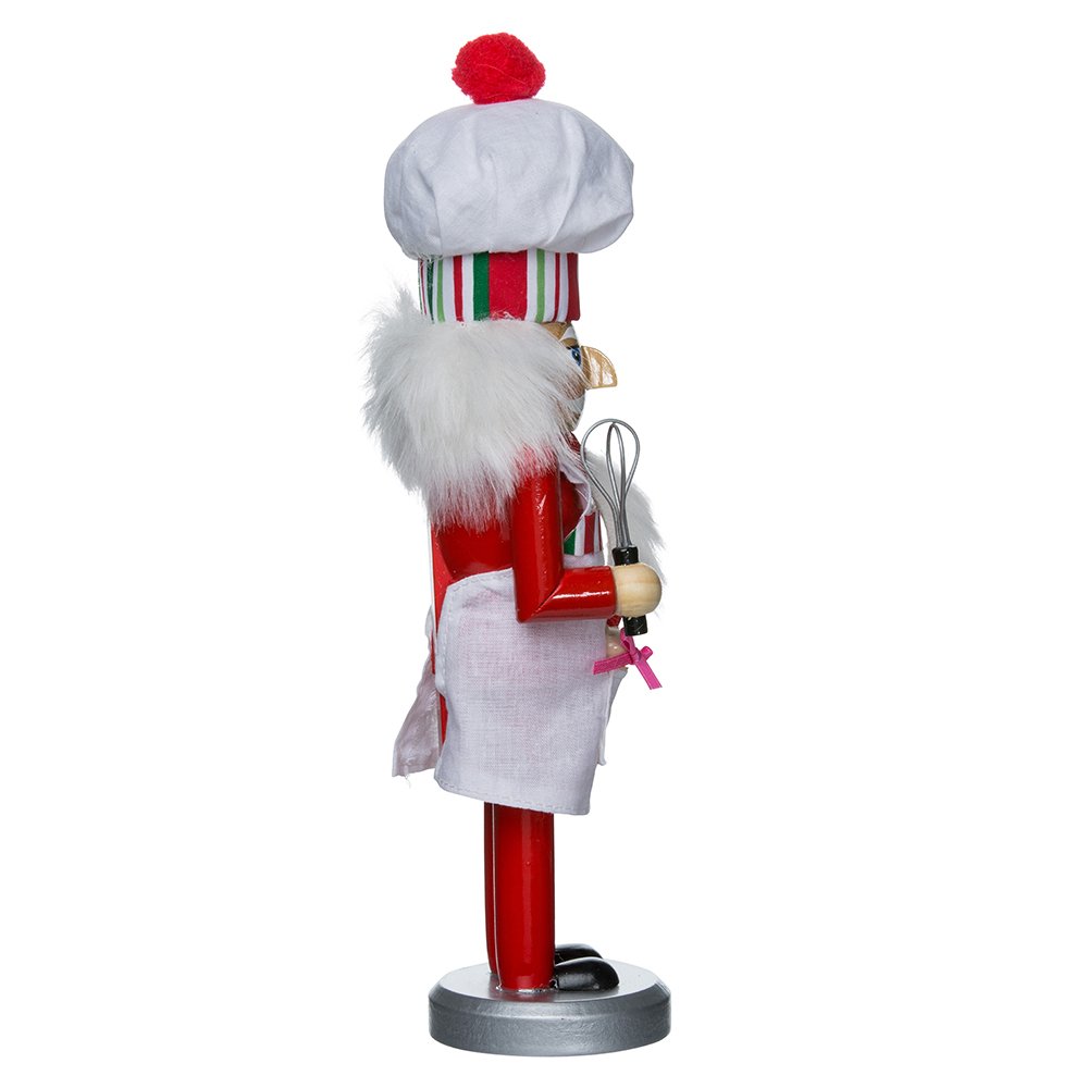 Kurt Adler 25,4 cm ahşap Chef fındıkkıran, kırmızı