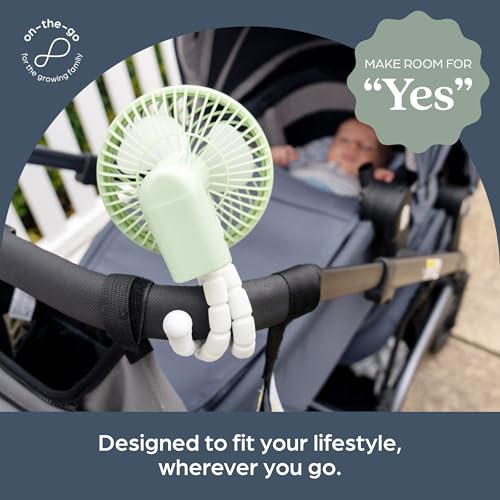 Dreambaby Baby Stroller Fan - Battery Operated Smart Grip Fan - Mint by Dreambaby - Used condition - Image 6