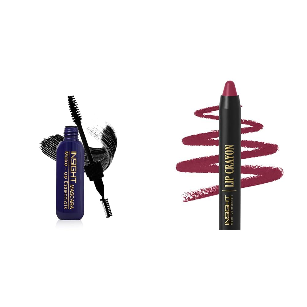Insight Cosmetics Mascara Pack of 2 9ml INSIGHT Long Lasting Lip Crayon – All-Day Comfort-image-48