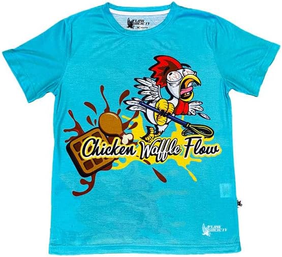 Flow Society Youth Chicken Waffle Athletic Tee Shirt