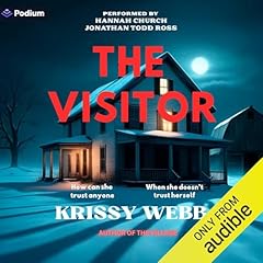 The Visitor Audiolibro Por Krissy Webb arte de portada