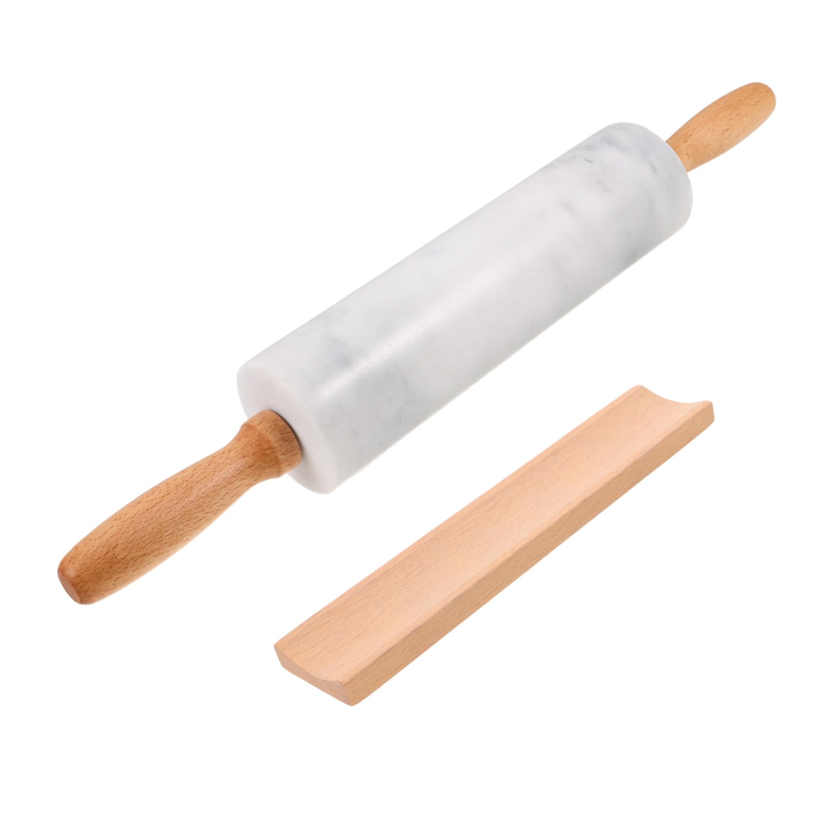 Gadpiparty 3piezas Rodillo de Mármol Pequeño para Hornear Antiadherente Apto para Uso Alimentario para Repostería y Masa de Fondant Herramienta de Cocina