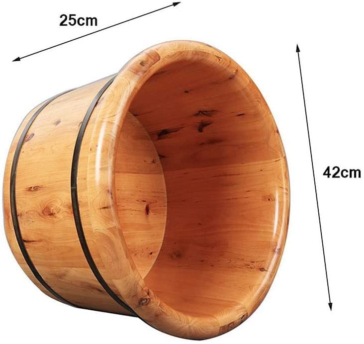 Tina de Madera para Remojar Pies Spa en Casa miniatura 2