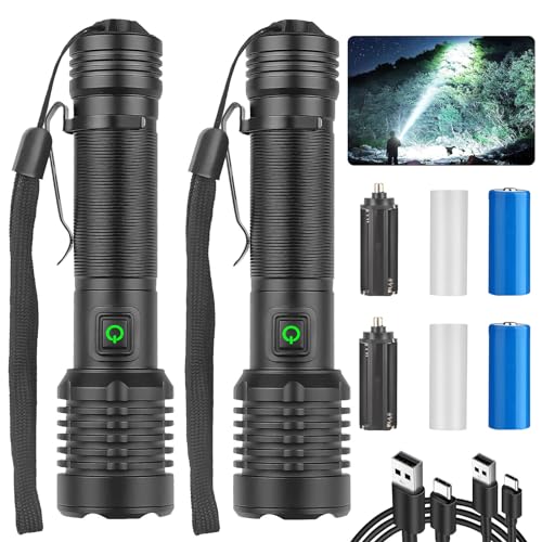 Chasinglee Torcia LED 90000 Lumen Ricaricabile