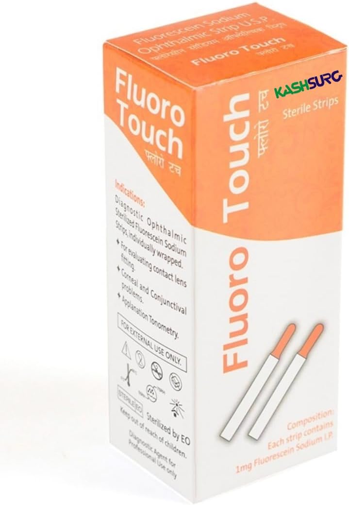 FluoroTouch (Fluorocarsane Sodium Strips) 100 Count