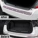 AICEL Car Rear Bumper Protector, Anti-Scratch Trunk Door Entry Guards, Bling Crystal Anti-Collision Adhesive Sticker, Universal Auto Exterior Accessories for Most Cars, SUVs