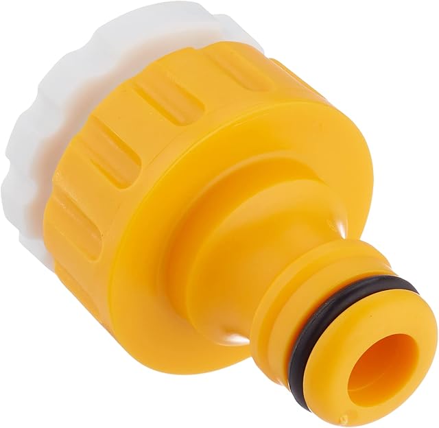 HOZELOCK 3/4â  (26.5mm) & 1/2â  (21mm) Outdoor Threaded Tap Connector