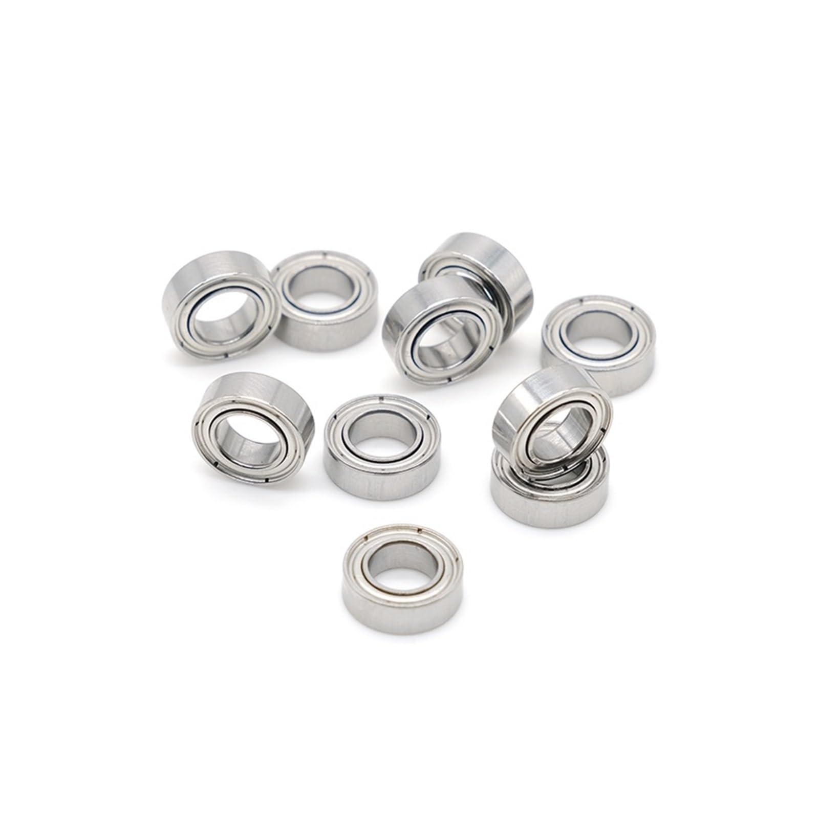 Rodamiento de bolas de ranura profunda en miniatura de acero inoxidable SMR95ZZ de 5 x 9 x 3 mm (10 unidades)