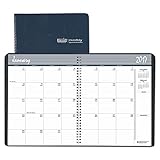 House of Doolittle 2017 Calendar Planner, Monthly, Blue Cover, 8.5 x 11