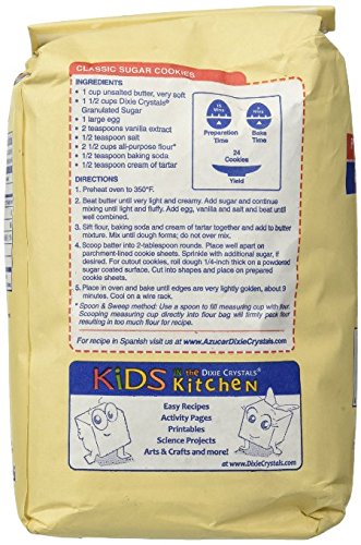 Dixie Crystals Pure Granulated Sugar, 4-Lb Bags, Pack Of 2 #TOP1