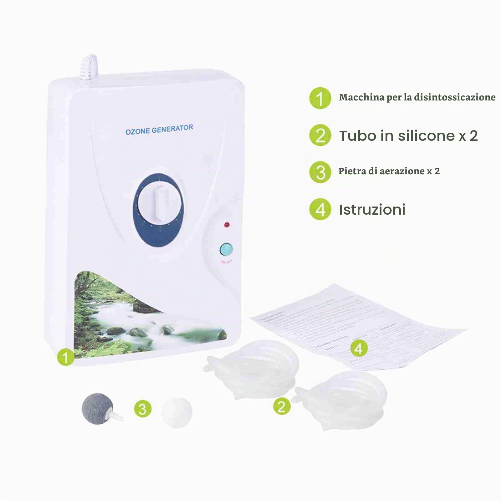 Generatore di ozono per acqua e depurazione e d'aria di Ozono Macchina per Ossigeno Purificatori D'acqua,O3 ozono disinfezione sterilizzatore con timer digitale