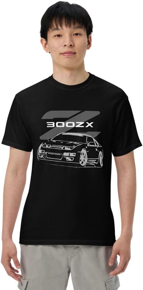 300ZX Fairlady Z JDM Tuner Z32 Custom Japanese Car Club Graphic T-Shirt | JDM Car Enthusiast Gift Black