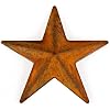 Factory Direct Craft 24 Mini Primitive Rusted Mini Barn Stars 2 18 x 2 18