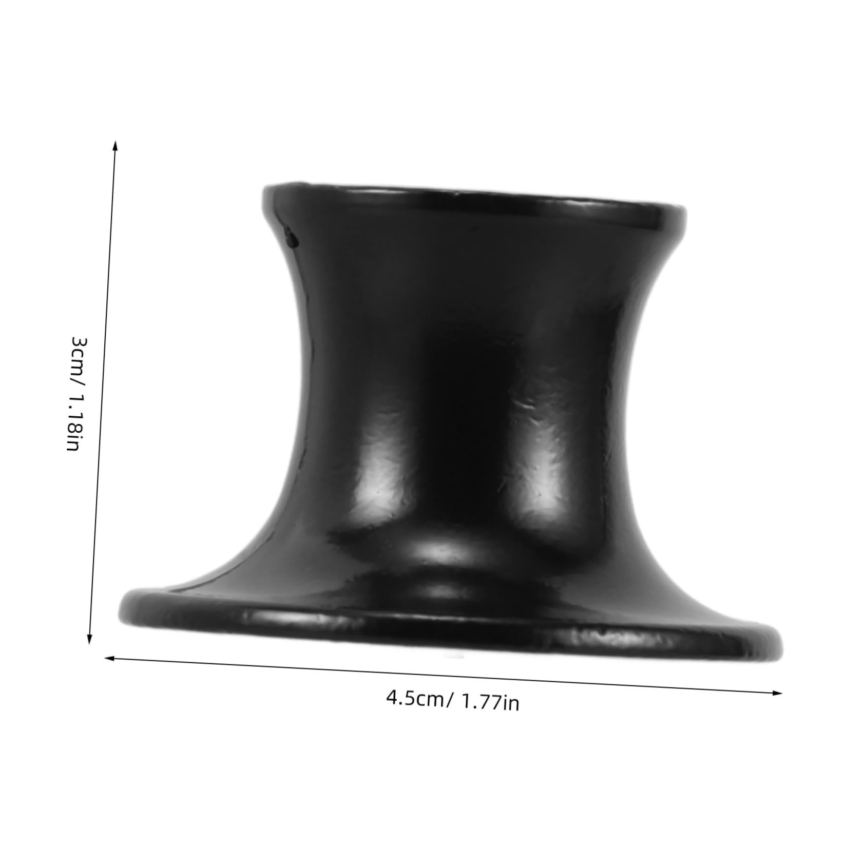 WOFASHPURET Men's Razor Stand Durable Aluminum Alloy Shaving Holder for Countertops Fit for Manual Razors Compact Bathroom Accessory Sturdy Base for Secure Storage