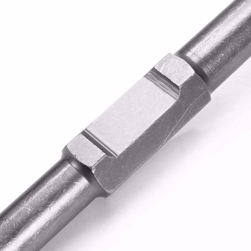 Clay Spade Chisel Bit,40CR Steel Hex Shank Demolition Jack Hammer Shovel Bit Chisel with Box for Trenching and Digging Clay,Frozen Soil,Gravel,Concrete