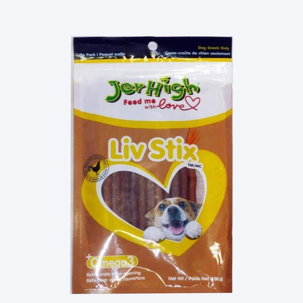 See full amazon price history chart for JerHigh Liv Stix Dog Treats - 100 g (Pack of 3) JerHigh Liv Stix Dog Treats - 100 g (Pack of 3) (B0B5D2S3LF) Amazon Price History, Amazon Price Tracker
