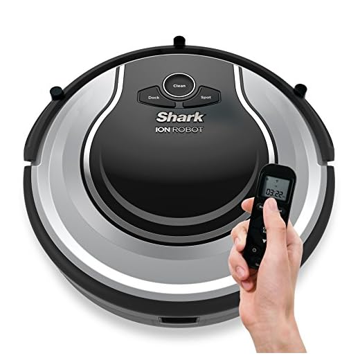 Shark ION Robot Dual-Action Robot Vacuum Cleaner with 1-Hour Plus of Cleaning Time, Smart Sensor Navigation and Remote Control (RV720)