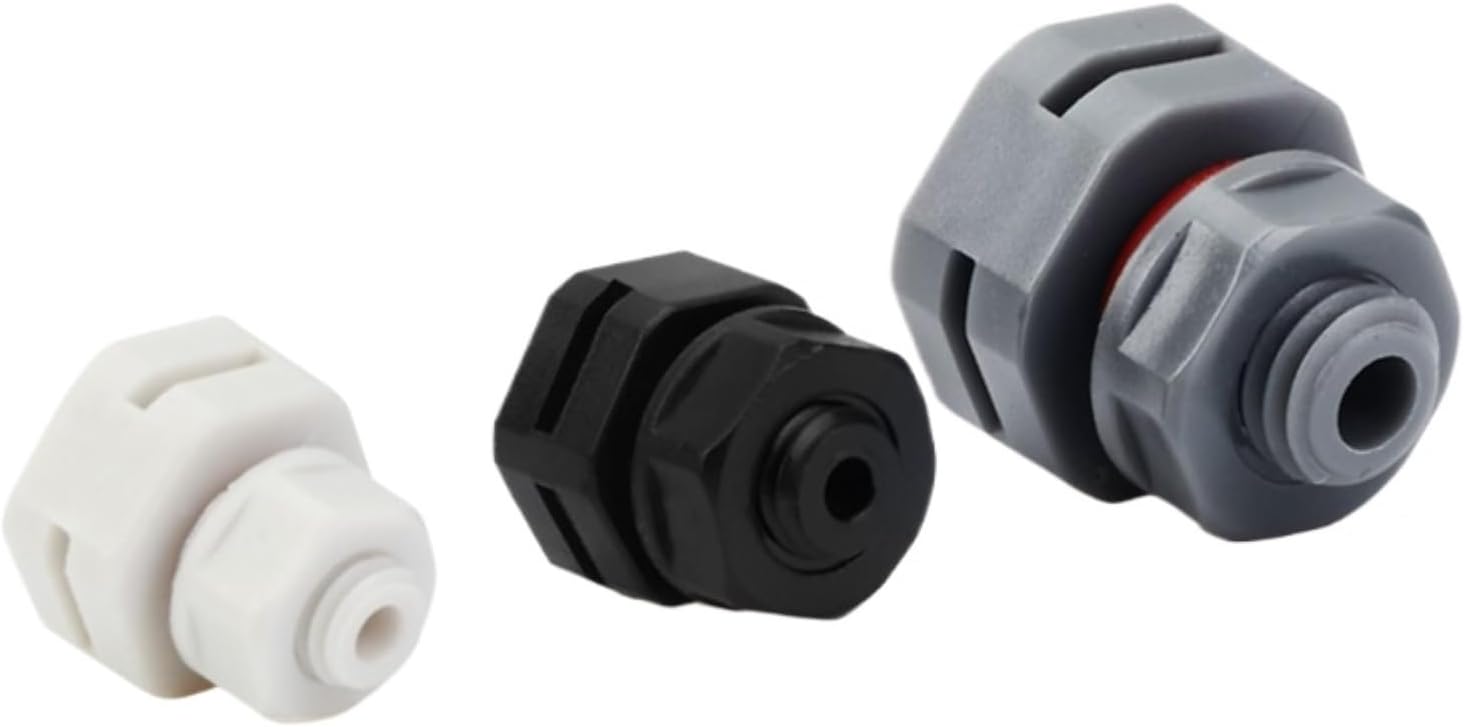M16 Nylon Waterproof Air Vent Valve Screw In Protective Vent Plug E-PTFE M20 M10 M12 M16 M5 M8 M6(White,M20X1.5_10PCS)