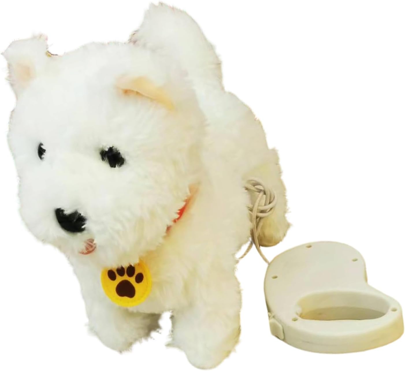 ordinarYone USB Rechargeable Interactives Robotic Pet With Touches Activated Motion And Sound Soft Plushes Design For Home Use