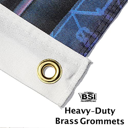 Bsi Products, Inc. - Georgia Bulldogs 3’X5’ Flag With Heavy-Duty Brass Grommets - Uga Football, Basketball & Baseball Pride - High Durability - Designed For Indoor Or Outdoor Use - Great Gift Idea #TOP2